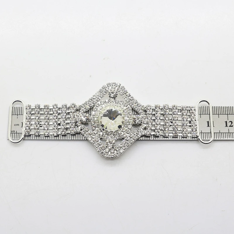 Cheap Top Quality Glass Jewelry Rhinestone Bikini Connector wholesale