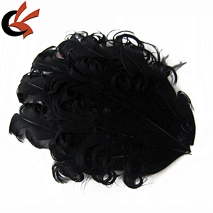 ArmyGreen Nagorie Curly Goose feather pads