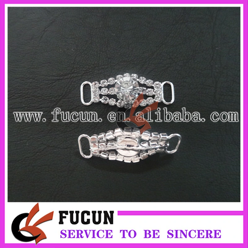 Crystal diamond connector rhinestone micro bikini for swimwear