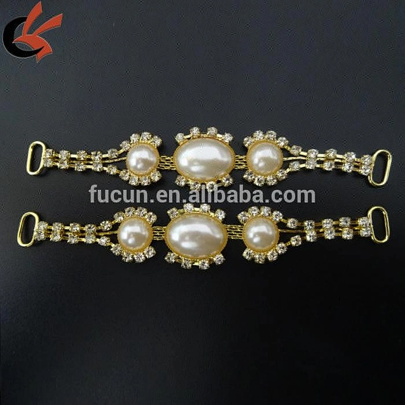 Pearl Center jewelry Rhinestone connector/Bikini Connector/Headbands/DIY Crafts Supplies