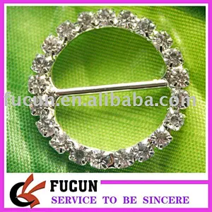 20mm round wedding rhinestone buckles