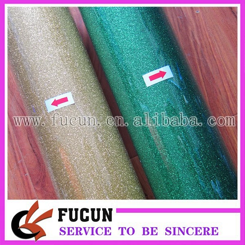korea quality glitter heat transfer film vinyl