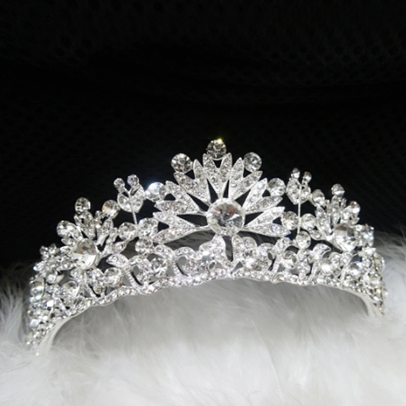 Antique Bridal Rhinestone Crystal Tiara Headband for wedding