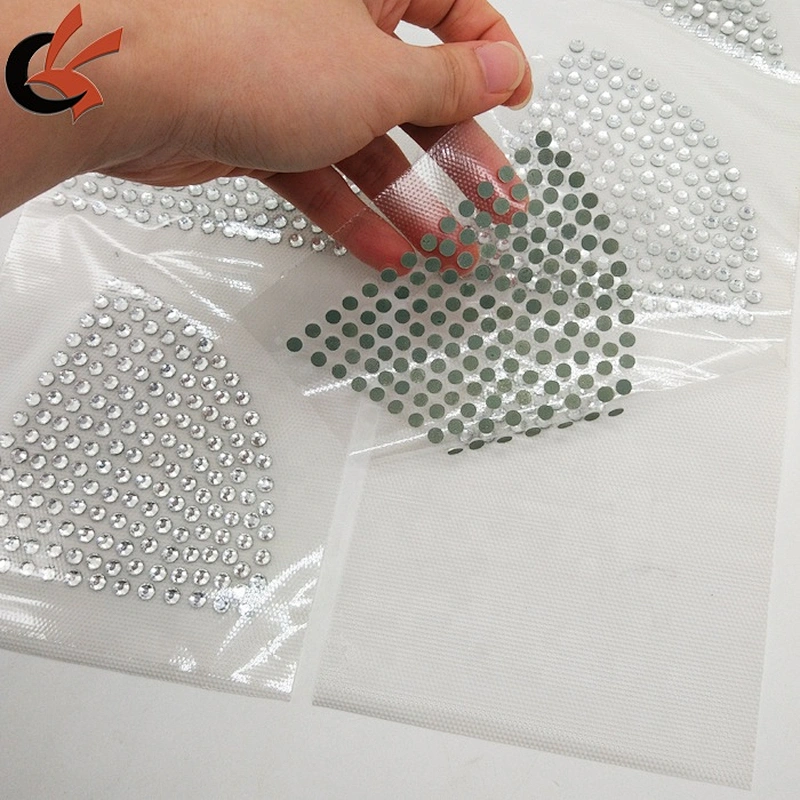 Custom heat transfer rhinestone appliques for bikini decoration