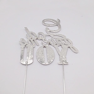 hot selling cake accessories God Gave Me You clear wedding party anniversary cake topper