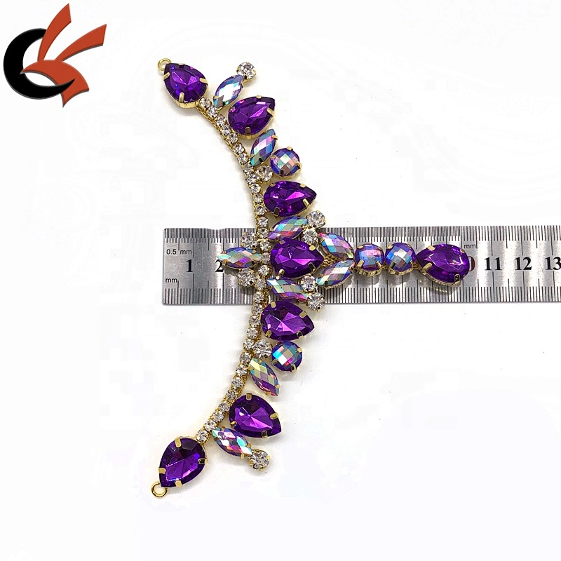 Hot sale crystal rhinestone bikini connector