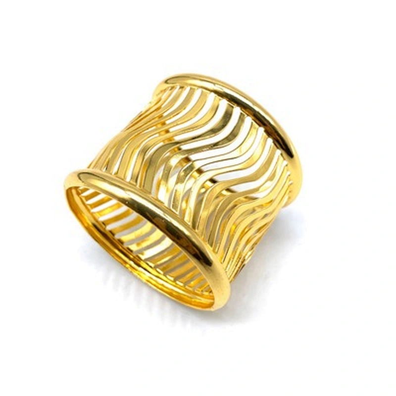 Custom Wholesale cheap Table Napkin Ring Wedding Decorative Napkin Rings for Restaurant