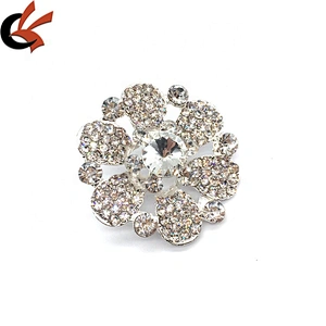 Rhinestones Lady Flower Brooch Pins for DIY Wedding Bouquets Kit