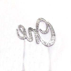 Hot selling Amazon 2021 birthday party decoration crystal cake topper