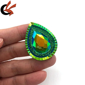 Unique designs large size teardrop loose rhinestone gems for Carnival decoration