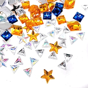Wholesale Flatback  Sew On Acrylic Stone Star Gems for Garment Decoration