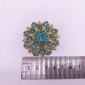 Rhinestones Decoration Vintage Crystal Rhinestone Brooch  for DIY Wedding Decoration Hair Accessories