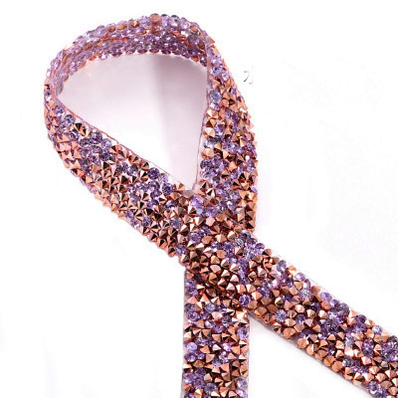 hot fix rhinestone applique for wedding dress decoration