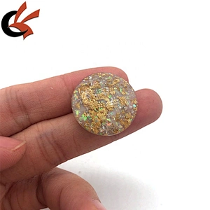 factory sales unique gold inside resin material rhinestone