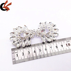2020 Customize Design New Fashion Crystal Rhinestone Pair Clasp Jewelry Belt Buckle