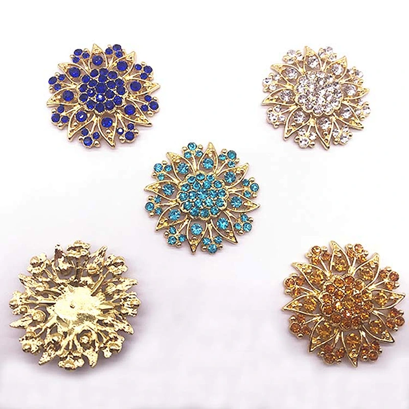 2020 Fashion flower  Brooch Pins Rhinestone Women Jewelry Accessories