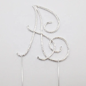 Decorative Birthday Party Keyword Name Wedding Diamond Letter Cake Topper