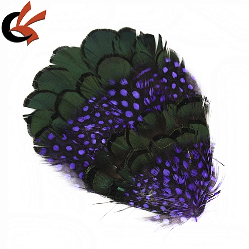 Fashion guinea feather pads for hats decoration