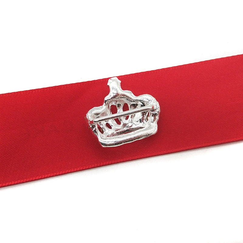 25MM Stunning Diamante AB Clear Rhinestone Crown Buckles