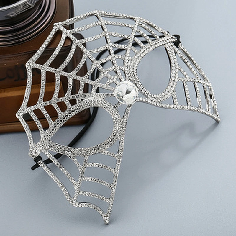 Customize Crystal Rhinestone Cat Eye  Masquerade Mardi Gras Mask wholesale