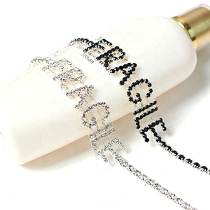 wholesale custom wedding sexy dress crystal rhinestone bra straps