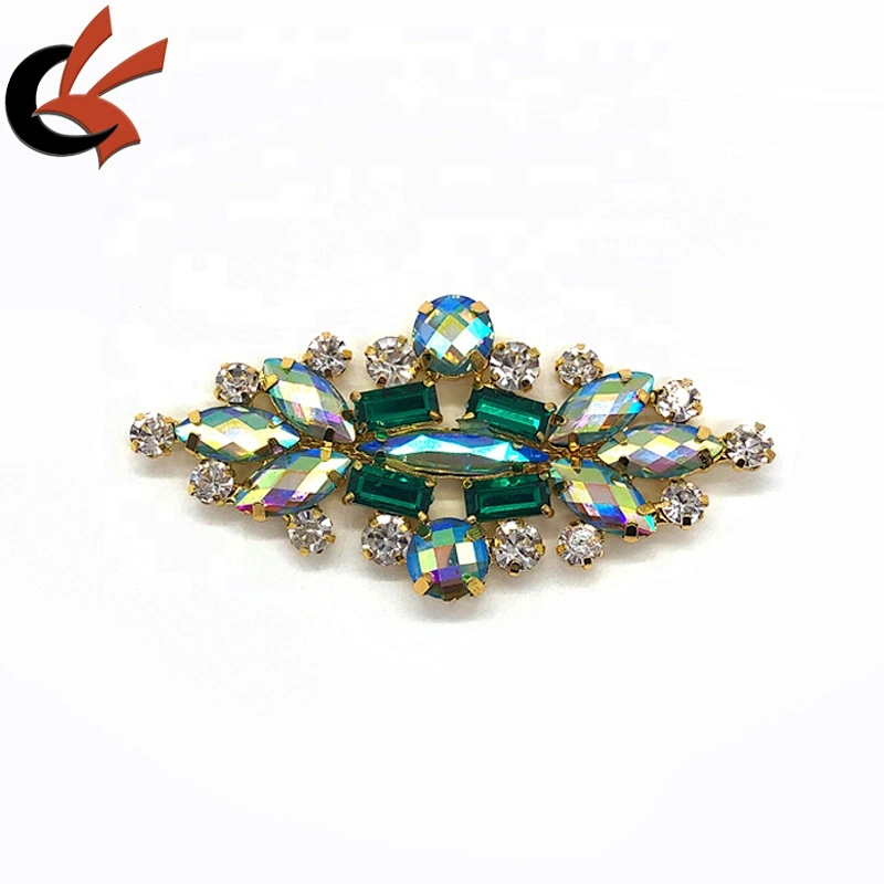 New fashion Carnival Dress shoes decoration colors AB crystals rhinestone appliques