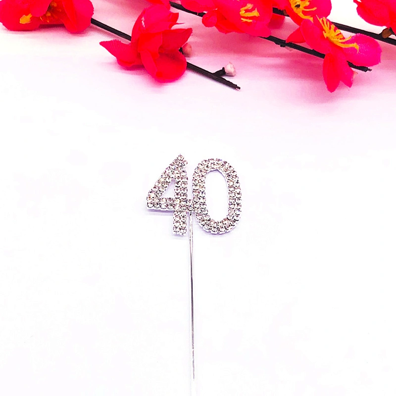 Latest birthday crystal cake topper  for cake shop