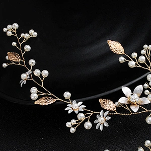 2020 Wholesale Elegant wedding crystal bridal hair accessories flower hair decorations