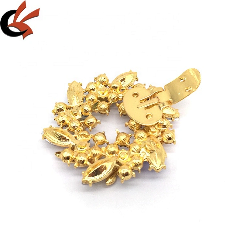 Wedding Shoe Accessories Metal Shoe Assorted Colours Rhinestone Charms Shoe Clip Buckle