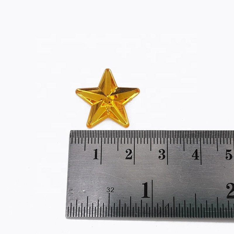Wholesale Flatback  Sew On Acrylic Stone Star Gems for Garment Decoration