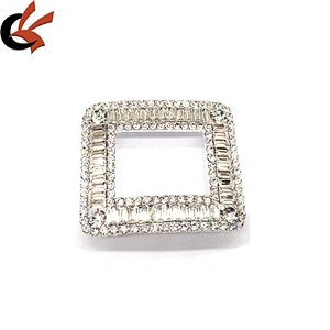 Luxury jewel shoe decoration ego wholesale shoe accessories shoes metal buckle