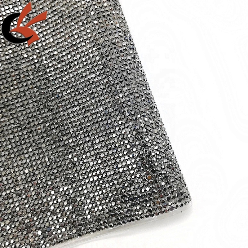 New products glass stones crystals rhinestone net mesh trimming sheet