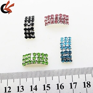 Factory custom  cyrstal rhinestone garment accessories buckles
