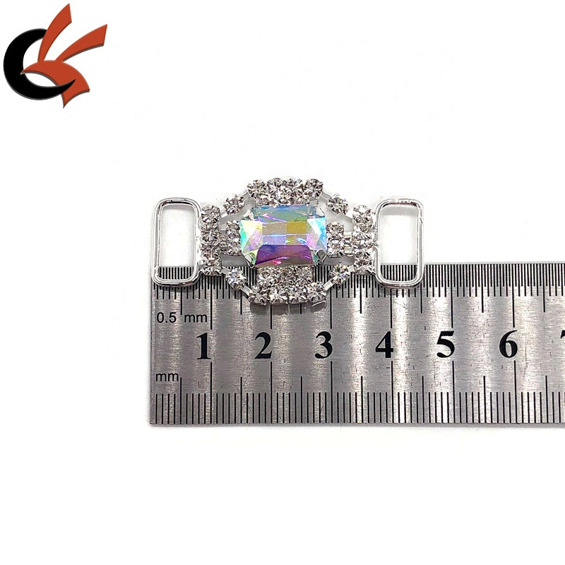 Top quality rhinestone swimwear bikini connector for swimwear accessories