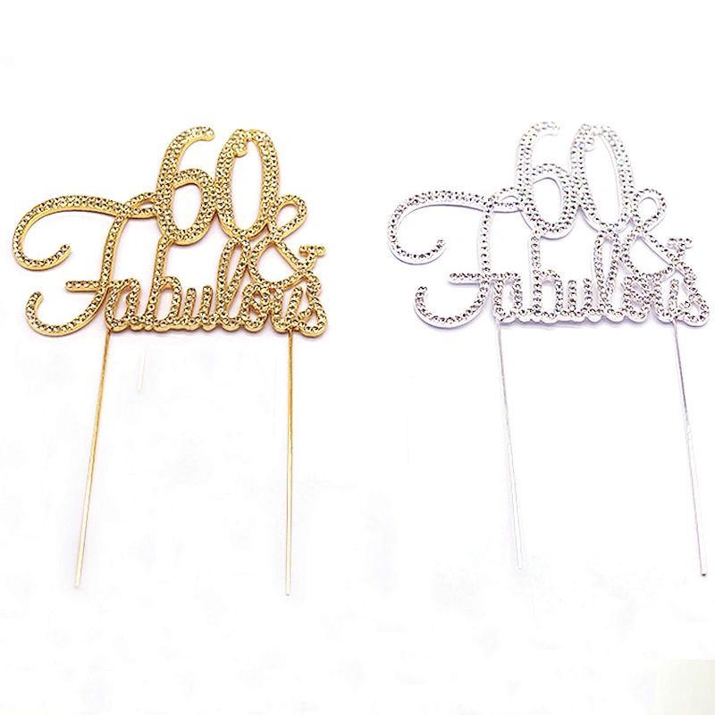 2021 New arrival Wedding Engagement decoration  crystal cake topper