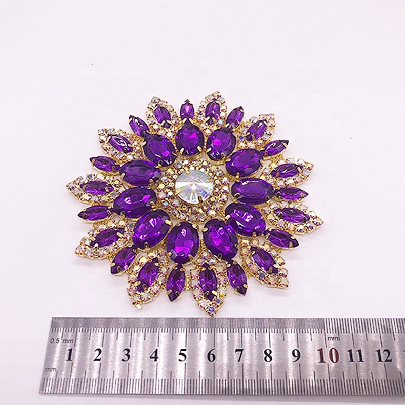 fashion jewelry rhinestone corsage for women