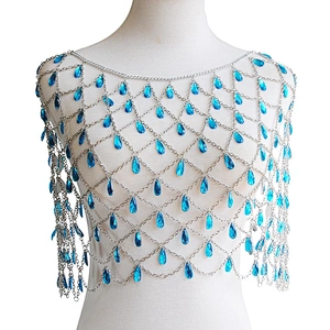 2020 new trendy design decorative pendant jewelry hollow upper clothing style hanging body chain