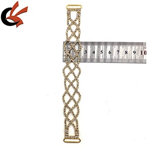 Sparkling Crystal Chain Diamante Rhinestone AB Competition Fitness Bikini Connectors