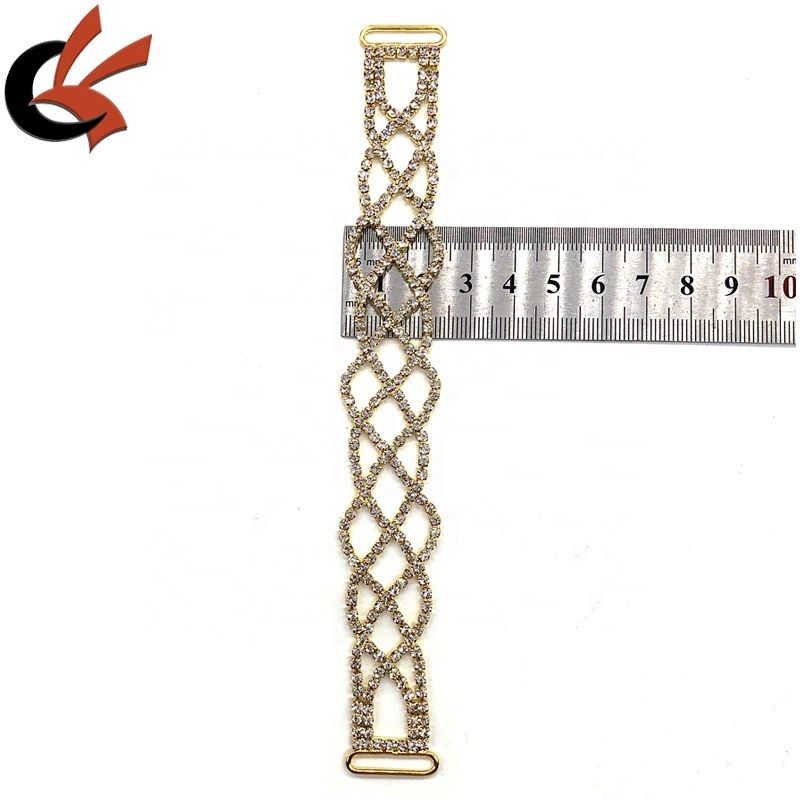 Sparkling Crystal Chain Diamante Rhinestone AB Competition Fitness Bikini Connectors