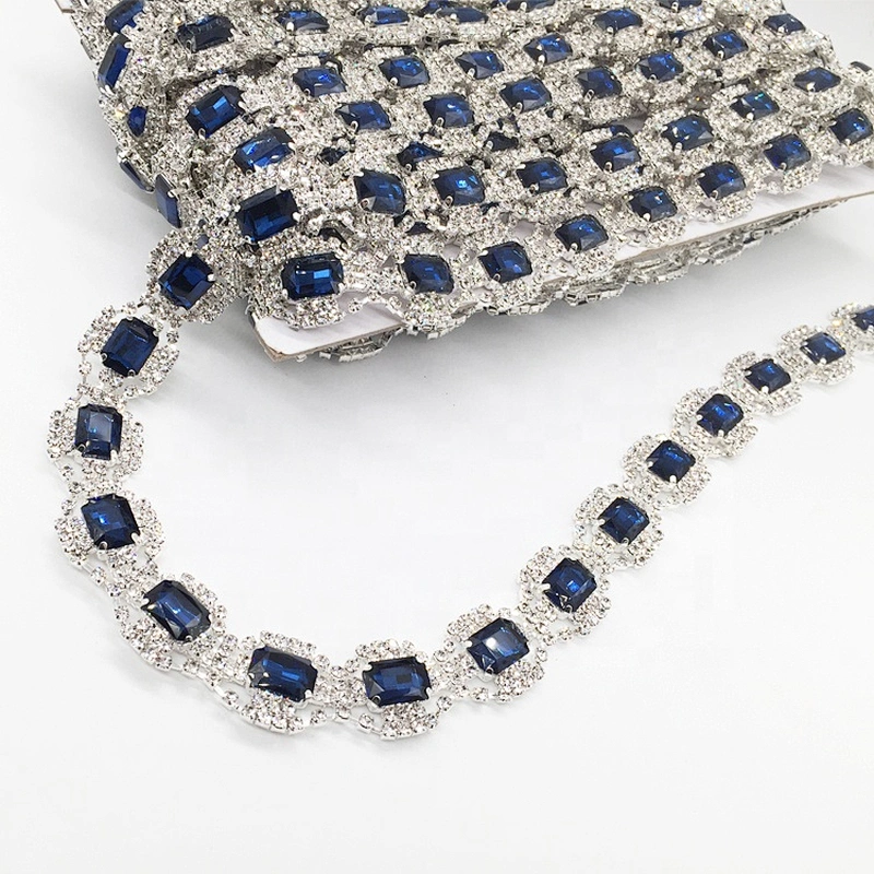 Glass Jewelry Type Alloy Fashion Handmade Design Color Beads Trimming for women dress