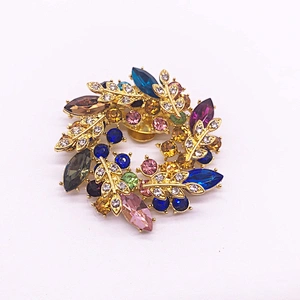 Customized crystal  shoes buckle shoes clips on shoe accessories for women