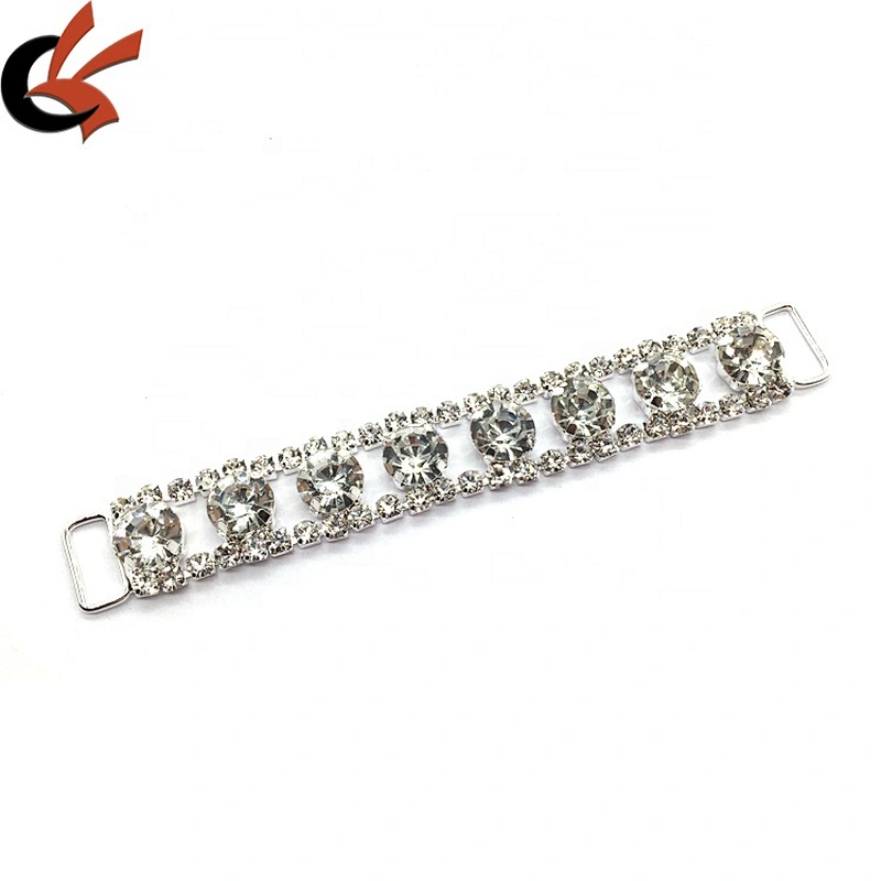 Factory Making Wholesale Fashion Jewelry Simple Design Swimwear Parts Rhinestone Bikini Connector