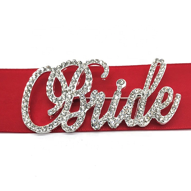 fashion wedding rhinestone diamante bride brooch pin