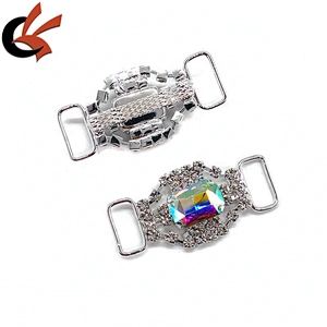 Top quality rhinestone swimwear bikini connector for swimwear accessories
