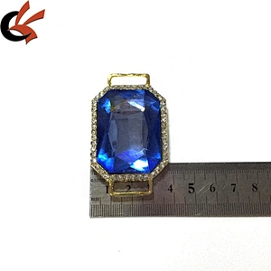 New Fashion Jewelry Metal Buckle Crystal Rhinestone Bikini Swimwear Connector For Bikini Suites