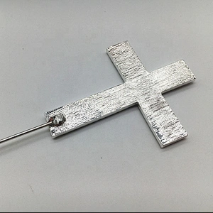Export business ideas Rhinestone cross Cake Topper for Wedding party Cake Decoration