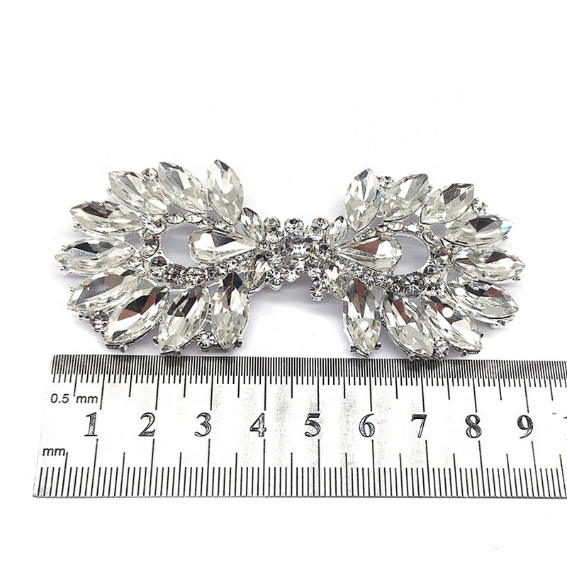Crystals Wedding Bridal Matching Clasp Closure Button Hook and Eye Clasp