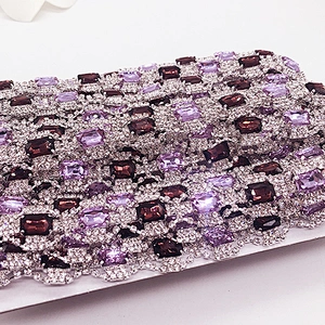 2020 shining crystal rhinestone chain wholesale rhinestone trimming for dress
