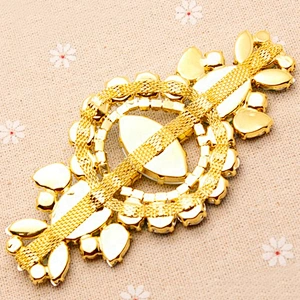 Jewelry crystal rhinestone embellishments wedding garment accessory rhinestone applique trimming