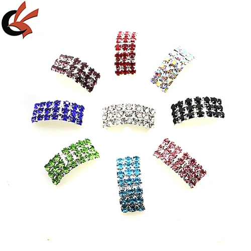 Factory custom  cyrstal rhinestone garment accessories buckles
